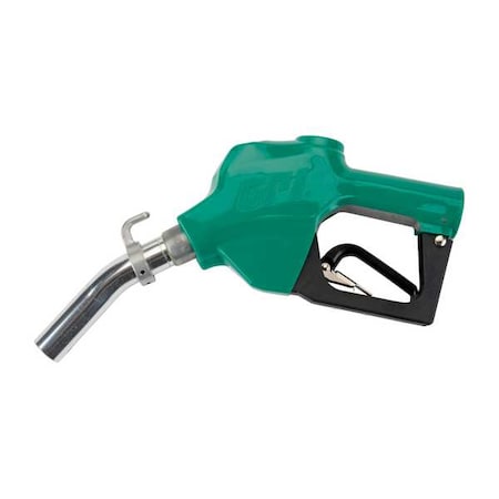 Fuel Nozzle, Green, Curved, 16 in Aluminum Spout MPN:906008-570