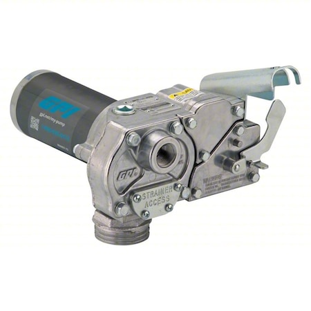 Electric Drum Pump, Aluminum, 12 V DC MPN:M150S-E-PO