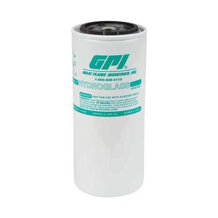 Fuel Filter Canister, 3-3/4 x 3-3/4 x 7