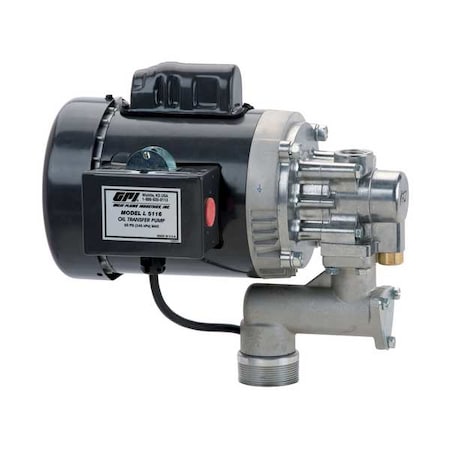 Electric Drum Pump, Aluminum, 12 V DC MPN:L5116