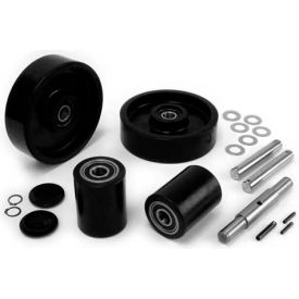 Complete Wheel Kit for Manual Pallet Jack GWK-BFII-CK - Fits Mighty Lift Model # ML55-II & ML55L GWK-BFII-CK**