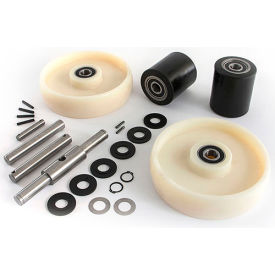 Complete Wheel Kit for Manual Pallet Jack GWK-PTH-CK - Fits Crown Model # Older PTH & PTH GWK-PTH-CK**