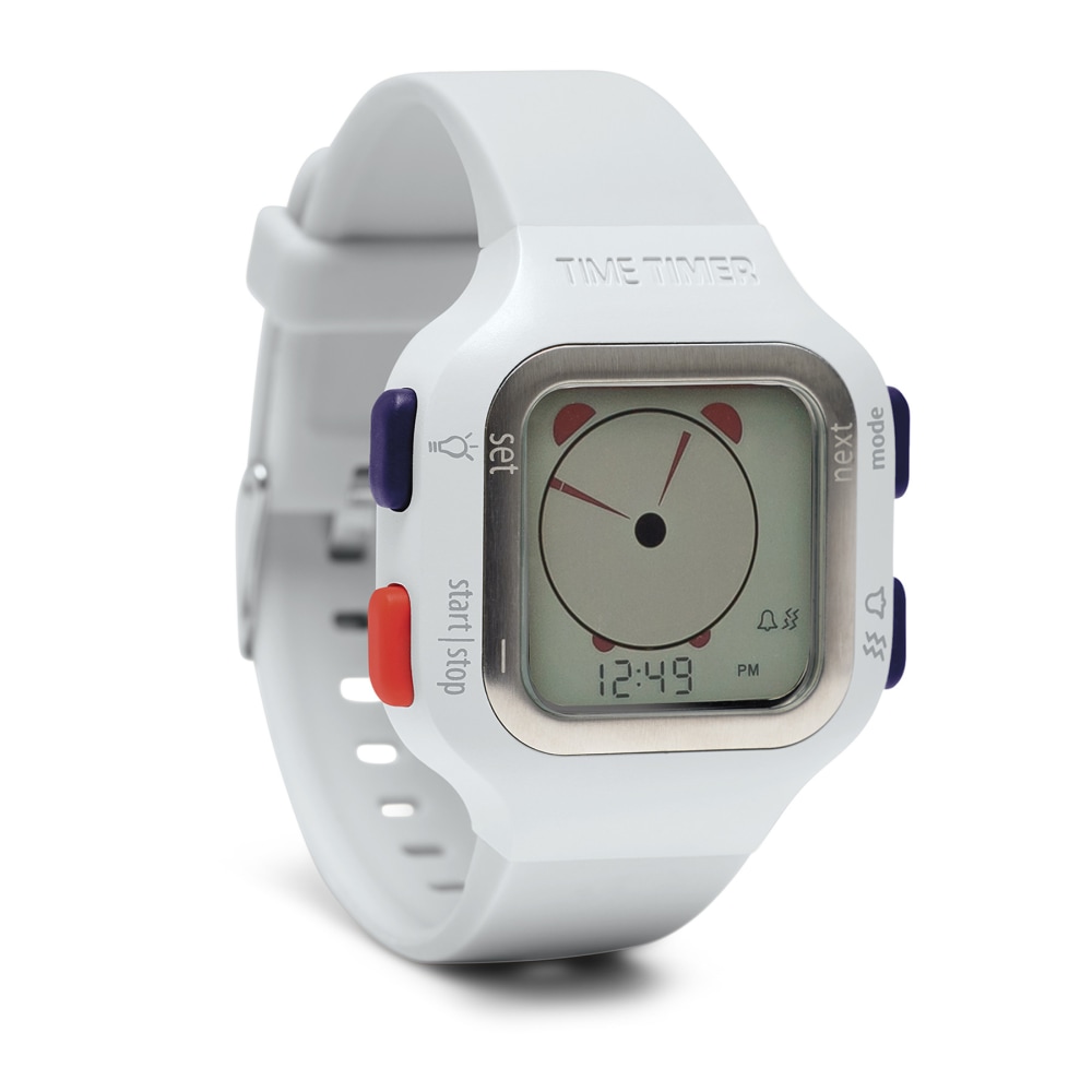 Time Timer Watch, Small, Arctic White MPN:TTMTTW8YBSMLW
