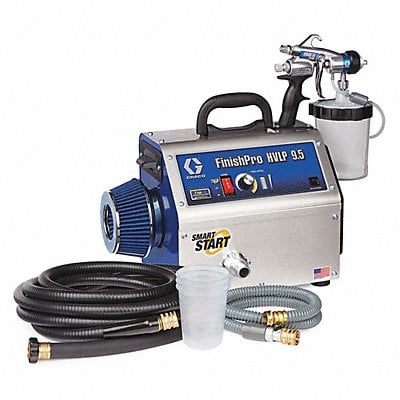 HVLP Paint Sprayer 4 Stages 1 qt. Tank MPN:17N267