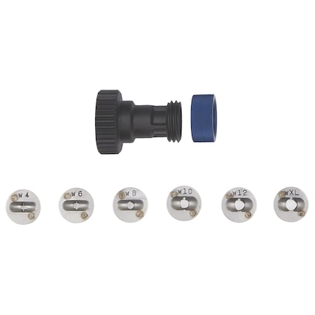 Airless Spray Gun Tip Kit, Black MPN:24S142