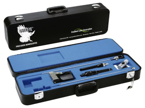 0.25 Inch Diameter x 17 Inch Long Scope, 25x Magnification, Rigid Borescope Kit MPN:PH17-NVK