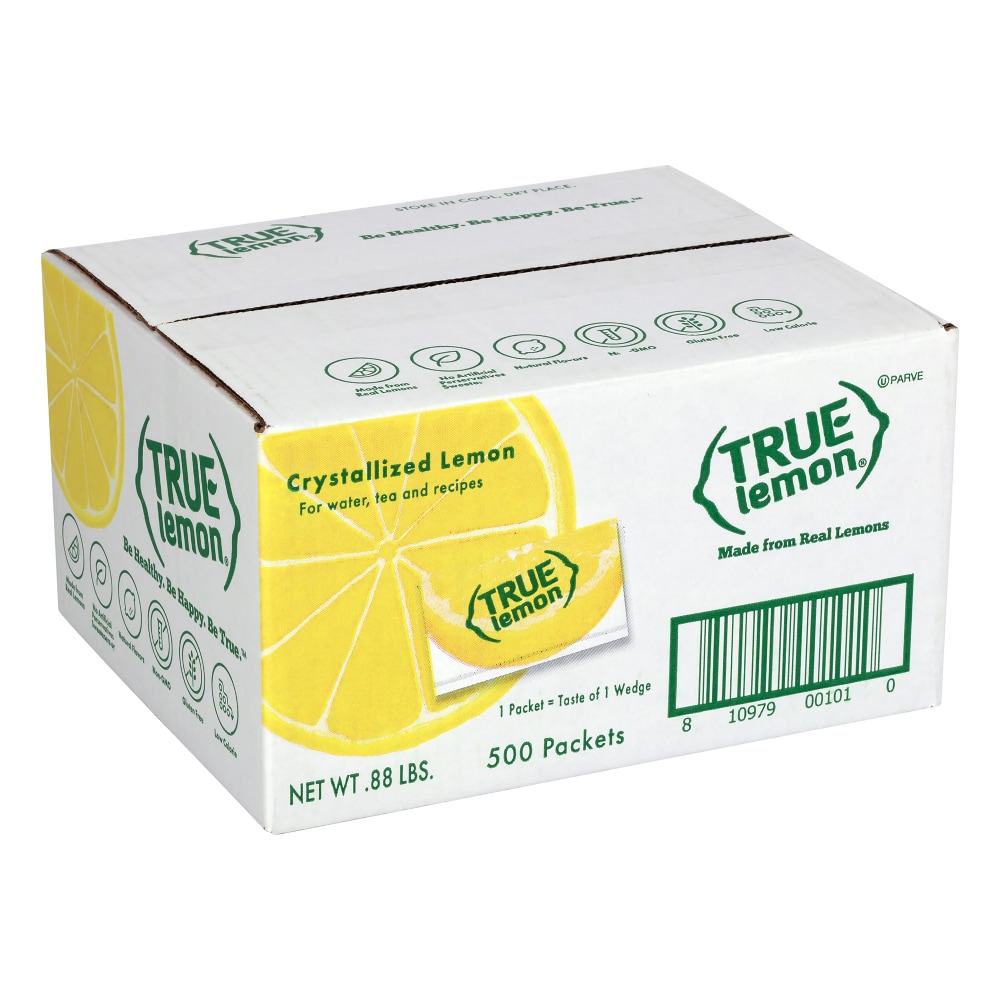 True Lemon Packets, 0.027 oz (0.8mL), Pack Of 500 Packets MPN:810979001010