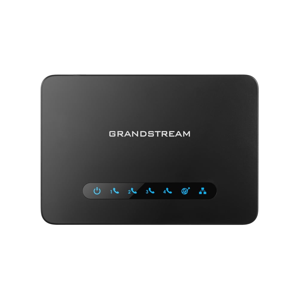 Grandstream 4-FXS Port 4-SIP Profile ATA Gateway, Black, GS-HT814 MPN:GS-HT814