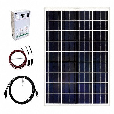 Solar Panel Kit 100W 5.56A 18VDC MPN:GS-100-KIT