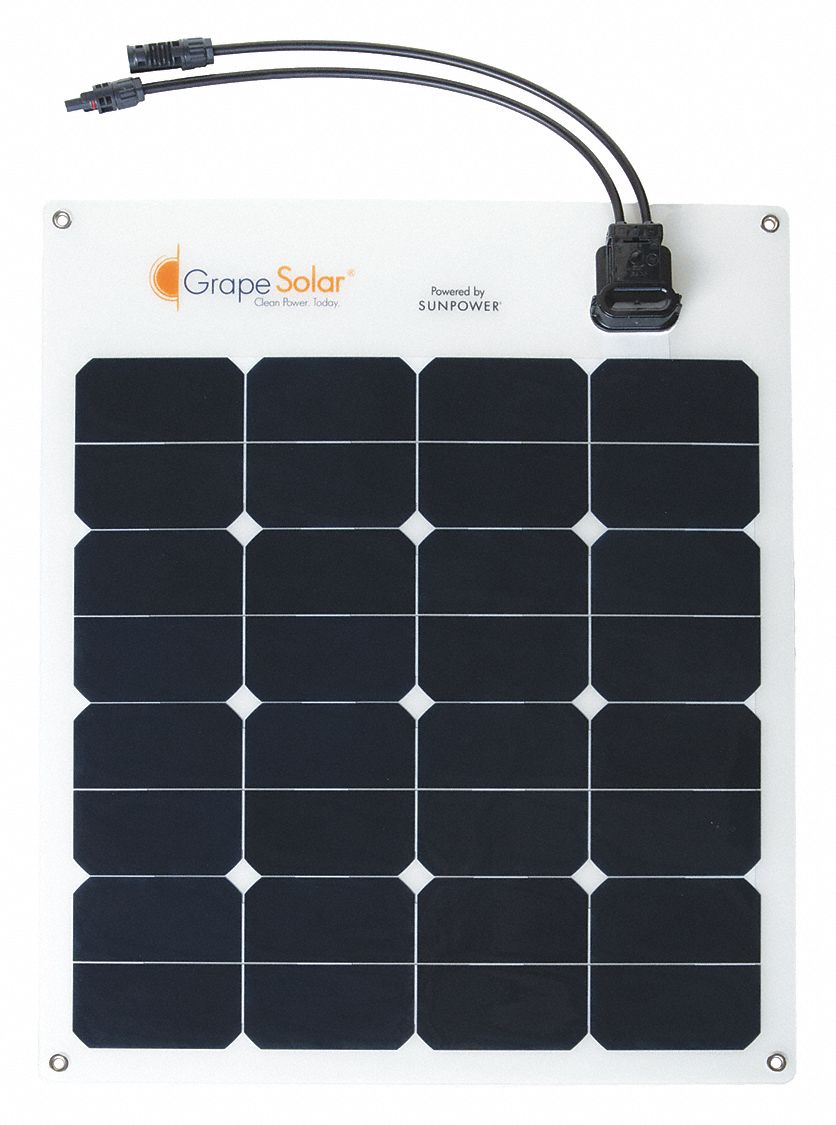 Solar Panel 50W Nominal Output MPN:GS-FLEX-50W