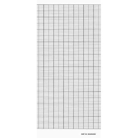 Strip Chart, Fanfold, Range None, 73 Ft MPN:CLH GD248540U100