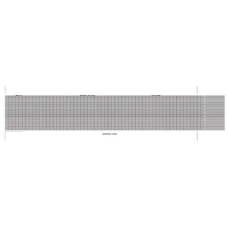 Strip Chart, Fanfold, Range 0 to 10, 53 Ft MPN:YOK B956AAF
