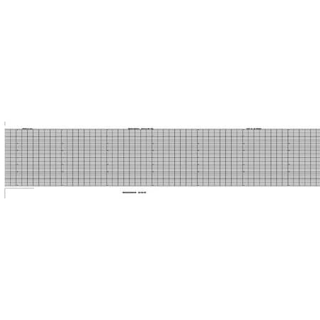 Strip Chart, Fanfold, Range 0 to 8, 53 Ft MPN:YOK B956ACA