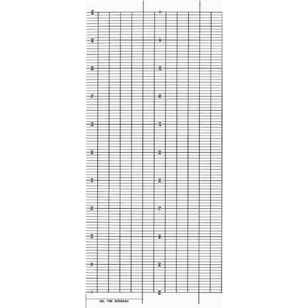 Strip Chart, Fanfold, Range 0 to 100, 99 Ft MPN:YOK B9585AH