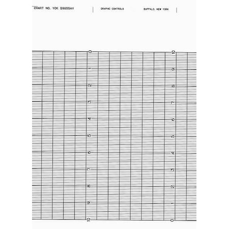 Strip Chart, Fanfold, Range 0 to 10, 99 Ft MPN:YOK B9855AY