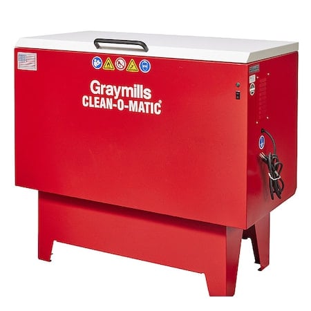 Parts Washer, Tank Steel, 40 gal, 32 3/8