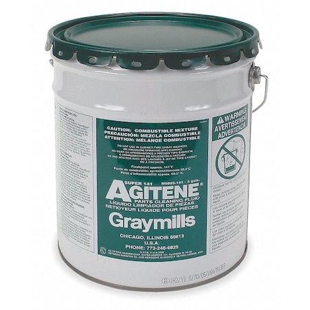 Solvent, Cleaning, 5 Gal MPN:M5005-141