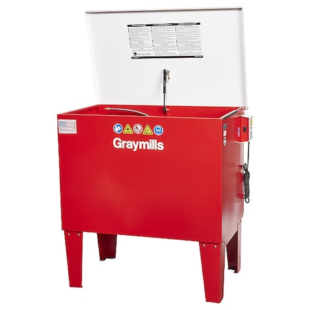 Parts Washer, Tank Steel, 28 gal, 36