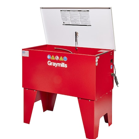 Parts Washer, Tank Steel, 34 gal, 42