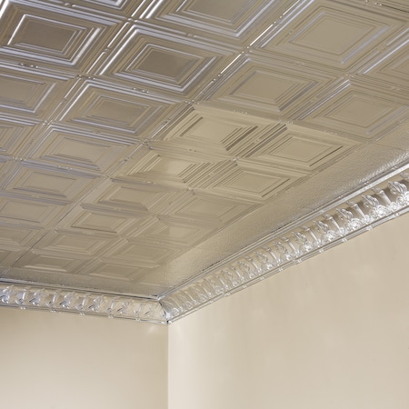 Syracuse Ceiling Tile, 24 in W x 24 in L, 15/16 in Grid Size, 5 PK MPN:T5004