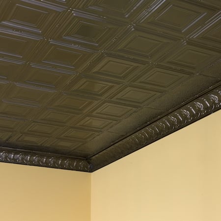Syracuse Ceiling Tile, 24 in W x 24 in L, 15/16 in Grid Size, 5 PK MPN:T5006