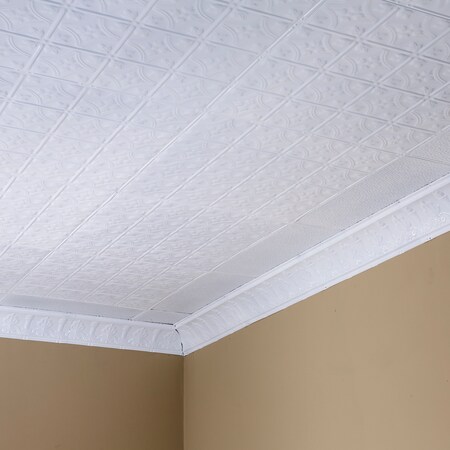 Hamilton Ceiling Tile, 24 in W x 24 in L, 15/16 in Grid Size, 5 PK MPN:T5201