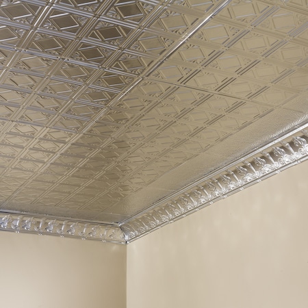 Ludington Ceiling Tile, 24 in W x 24 in L, 15/16 in Grid Size, 5 PK MPN:T5704