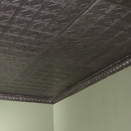 Ludington Ceiling Tile, 24 in W x 24 in L, 15/16 in Grid Size, 5 PK MPN:T5707
