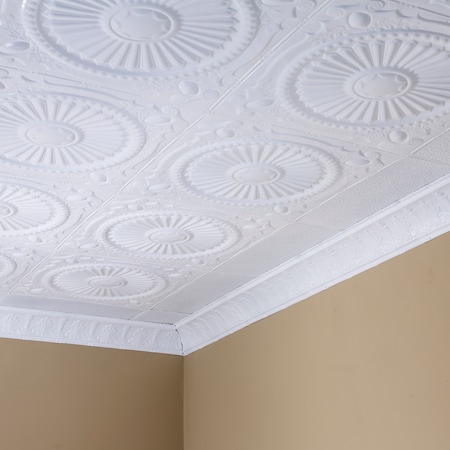 Toronto Ceiling Tile, 24 in W x 24 in L, 15/16 in Grid Size, 5 PK MPN:T5901