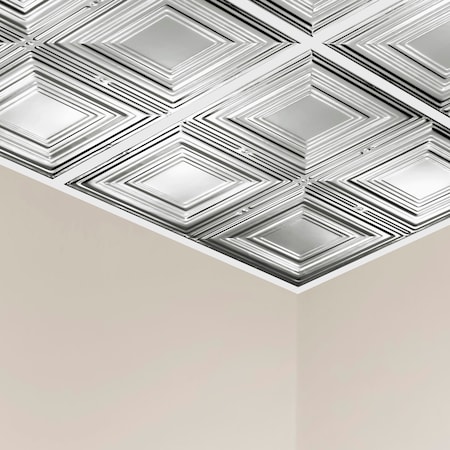 Syracuse Ceiling Tile, 24 in W x 24 in L, 15/16 in Grid Size, 5 PK MPN:Y5003