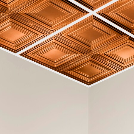 Syracuse Ceiling Tile, 24 in W x 24 in L, 15/16 in Grid Size, 5 PK MPN:Y5008