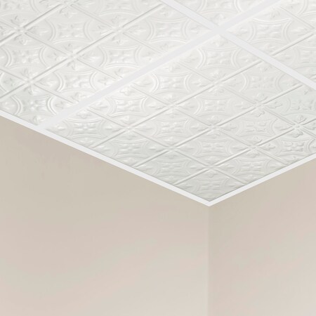 Hamilton Ceiling Tile, 24 in W x 24 in L, 15/16 in Grid Size, 5 PK MPN:Y5201