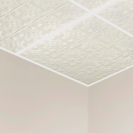 Hamilton Ceiling Tile, 24 in W x 24 in L, 15/16 in Grid Size, 5 PK MPN:Y5202
