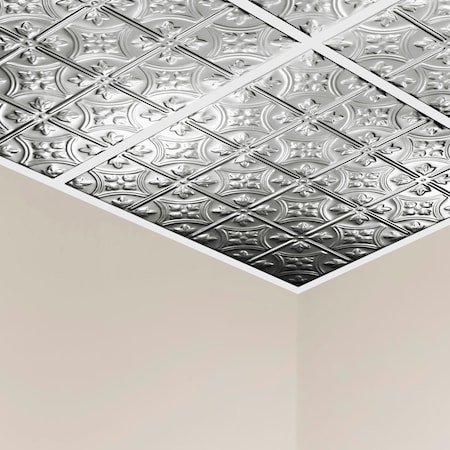 Hamilton Ceiling Tile, 24 in W x 24 in L, 15/16 in Grid Size, 5 PK MPN:Y5203