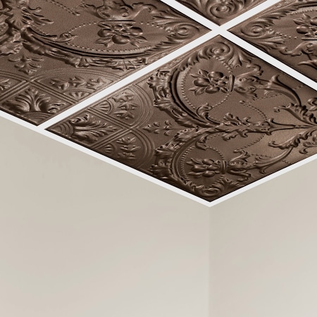 Saginaw Ceiling Tile, 24 in W x 24 in L, 15/16 in Grid Size, 5 PK MPN:Y5305