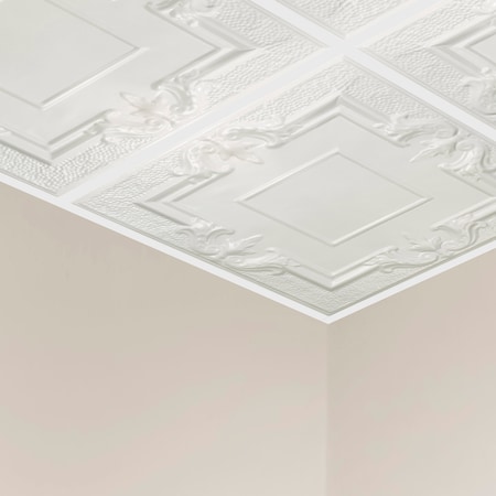 Niagara Ceiling Tile, 24 in W x 24 in L, 15/16 in Grid Size, 5 PK MPN:Y5400