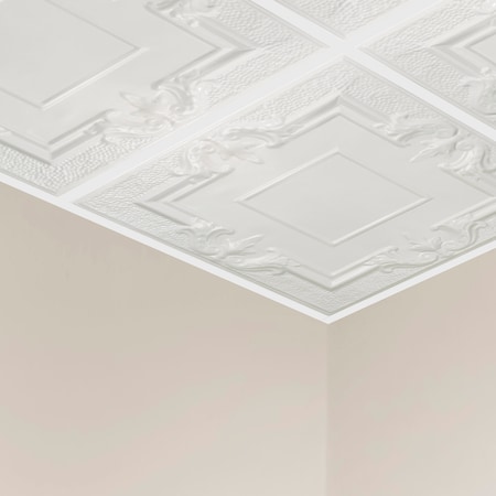 Niagara Ceiling Tile, 24 in W x 24 in L, 15/16 in Grid Size, 5 PK MPN:Y5401