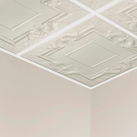 Niagara Ceiling Tile, 24 in W x 24 in L, 15/16 in Grid Size, 5 PK MPN:Y5402