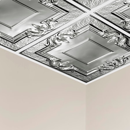 Niagara Ceiling Tile, 24 in W x 24 in L, 15/16 in Grid Size, 5 PK MPN:Y5403