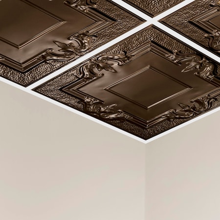 Niagara Ceiling Tile, 24 in W x 24 in L, 15/16 in Grid Size, 5 PK MPN:Y5406
