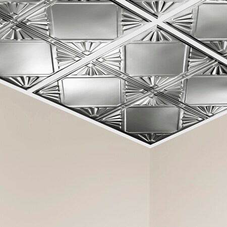 Erie Ceiling Tile, 24 in W x 24 in L, 15/16 in Grid Size, 5 PK MPN:Y5603