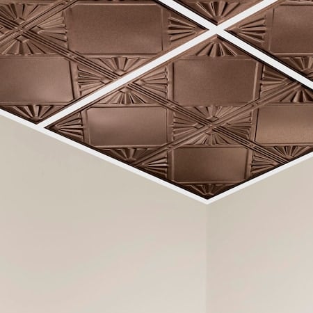 Erie Ceiling Tile, 24 in W x 24 in L, 15/16 in Grid Size, 5 PK MPN:Y5605