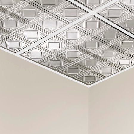 Ludington Ceiling Tile, 24 in W x 24 in L, 15/16 in Grid Size, 5 PK MPN:Y5704