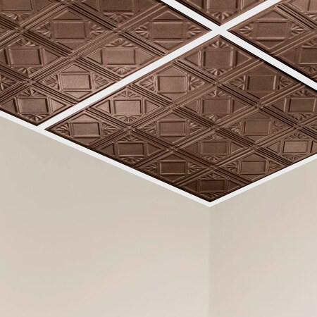 Ludington Ceiling Tile, 24 in W x 24 in L, 15/16 in Grid Size, 5 PK MPN:Y5705
