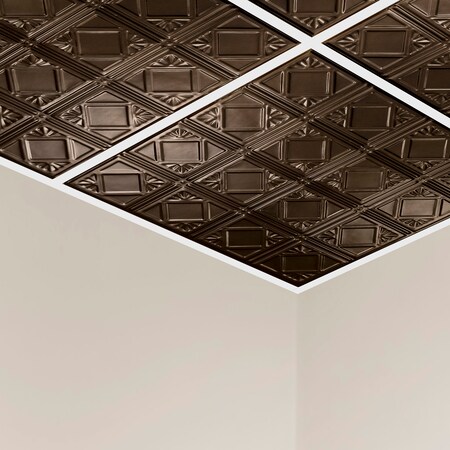 Ludington Ceiling Tile, 24 in W x 24 in L, 15/16 in Grid Size, 5 PK MPN:Y5706