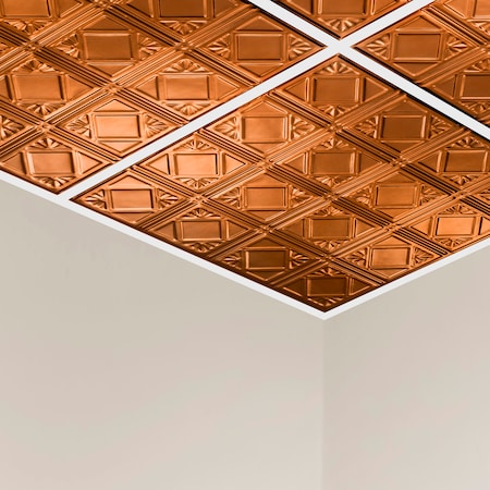 Ludington Ceiling Tile, 24 in W x 24 in L, 15/16 in Grid Size, 5 PK MPN:Y5708