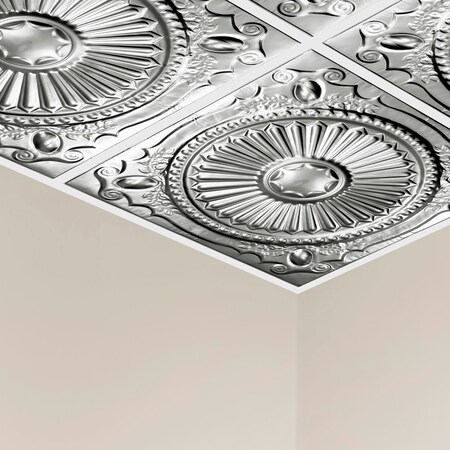 Toronto Ceiling Tile, 24 in W x 24 in L, 15/16 in Grid Size, 5 PK MPN:Y5903