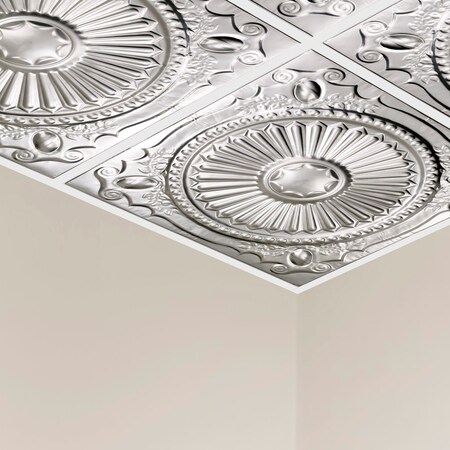 Toronto Ceiling Tile, 24 in W x 24 in L, 15/16 in Grid Size, 5 PK MPN:Y5904