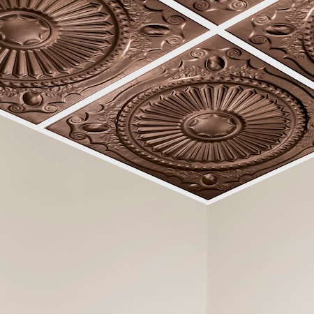 Toronto Ceiling Tile, 24 in W x 24 in L, 15/16 in Grid Size, 5 PK MPN:Y5905