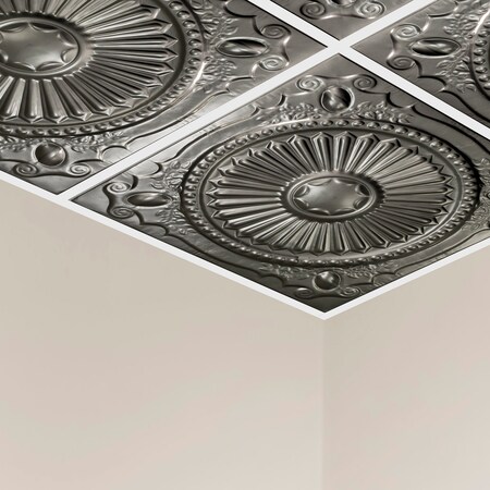 Toronto Ceiling Tile, 24 in W x 24 in L, 15/16 in Grid Size, 5 PK MPN:Y5907